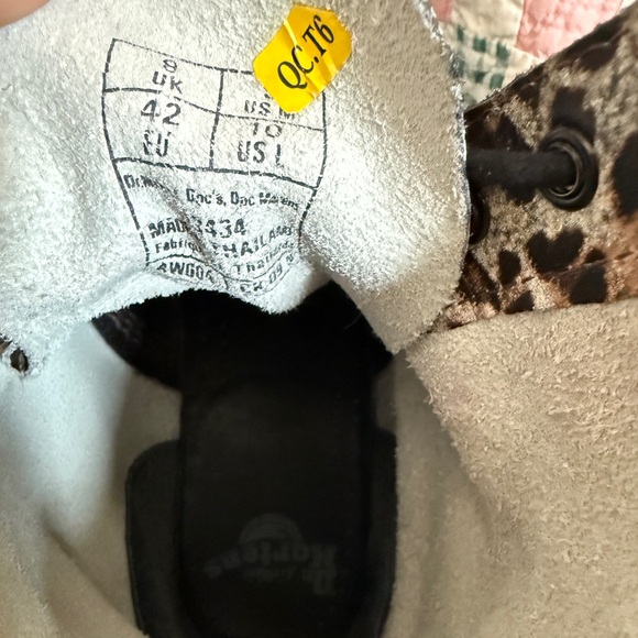 Dr Martens Cheetah Print Boots - Picture 6 of 6
